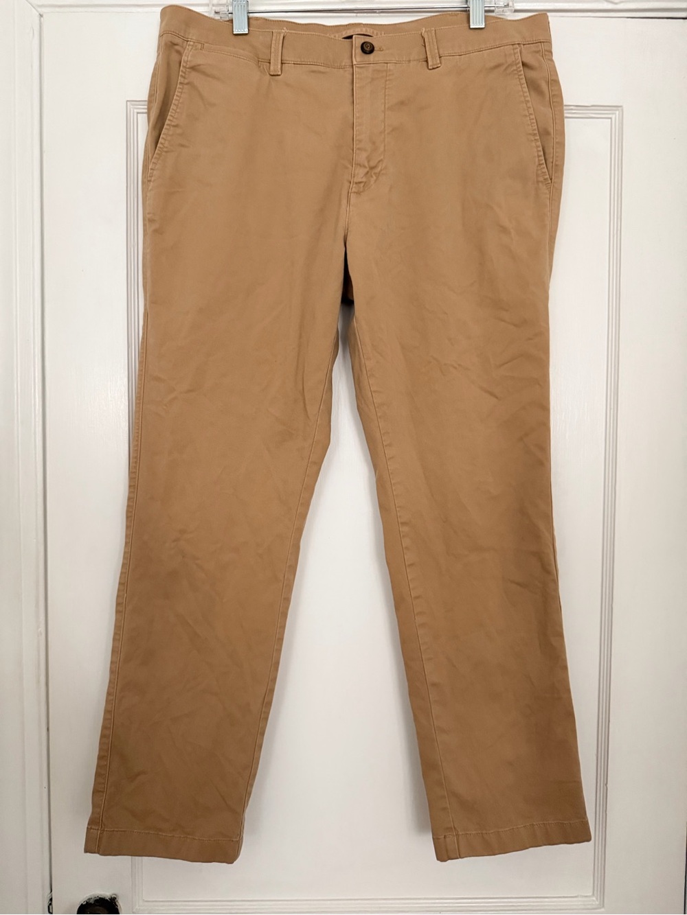 Duck Head dark khaki Gold School slim fit pants men’s 36